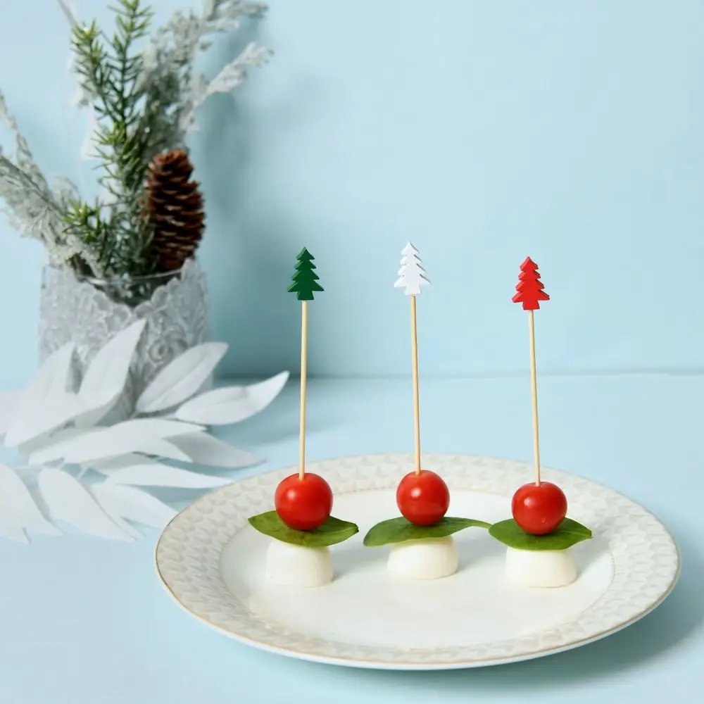 Шпажки для канапе Новогодняя ель 24 шт Шпажки для канапе Новогодняя ель 24 шт