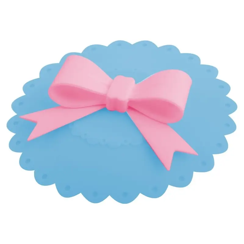 Силиконовая крышка присоска для чашек и банок Бантик (ассортимент) Силиконовая крышка присоска для чашек и банок Бантик (ассортимент)