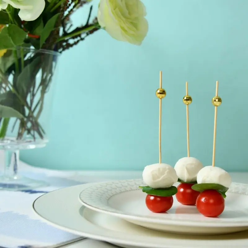 Шпажки для канапе Диско шар золото 24 шт Шпажки для канапе Диско шар золото 24 шт