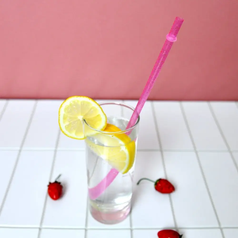 Трубочки для коктейля Блестки 6 шт Трубочки для коктейля Блестки 6 шт