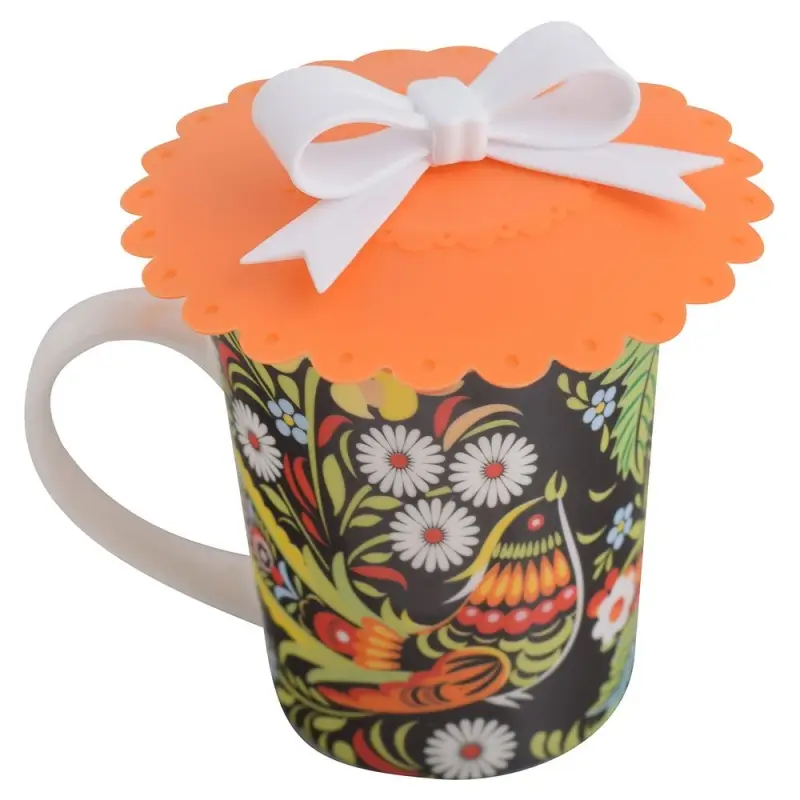 Силиконовая крышка присоска для чашек и банок Бантик (ассортимент) Силиконовая крышка присоска для чашек и банок Бантик (ассортимент)