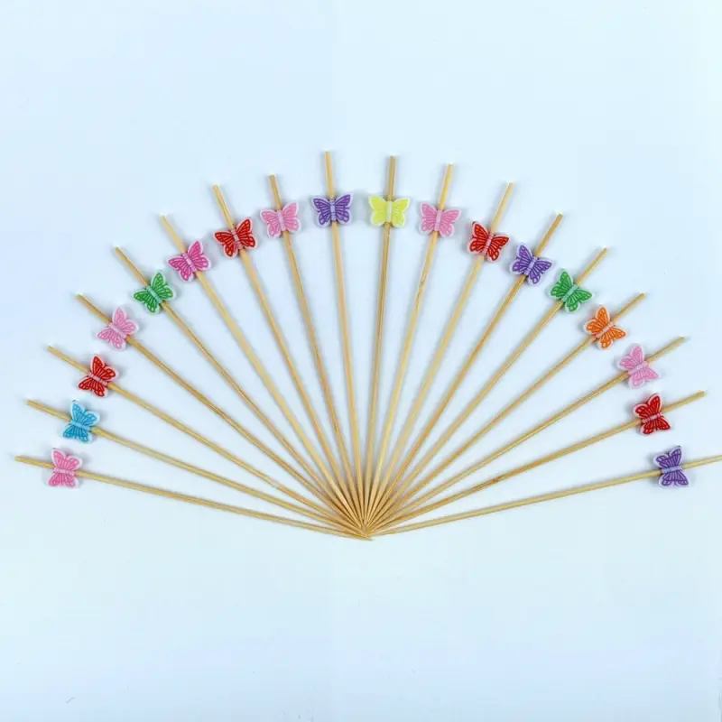 Шпажки для канапе Бабочки 24 шт Шпажки для канапе Бабочки 24 шт