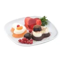 Формы для выпечки силиконовые, набор 6 шт, "Сердце"