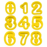 Формы для печенья, 9 цифр, "Знаменательные Даты", 3,5x4,5 см