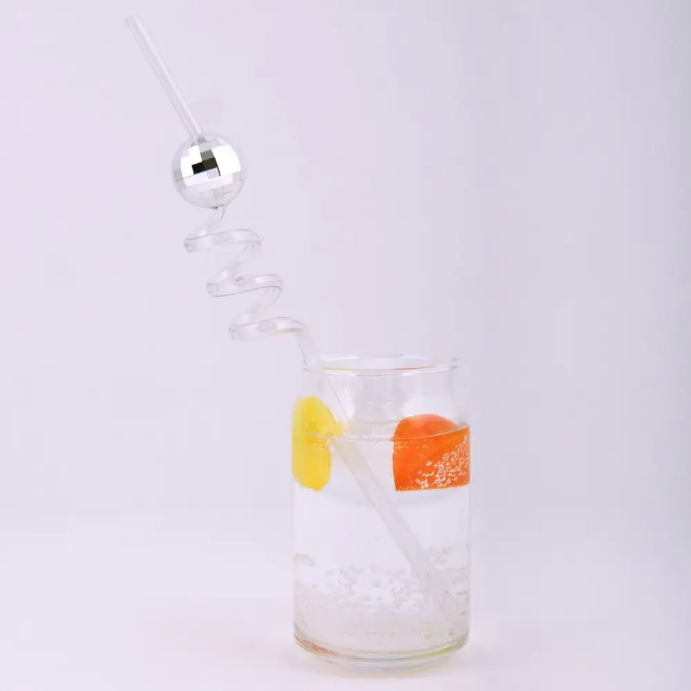 Трубочки для коктейля Шарики 4 шт (ассортимент) Трубочки для коктейля Шарики 4 шт (ассортимент)