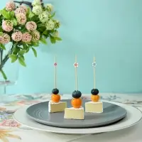 Шпажки для канапе Ромашки 24 шт Шпажки для канапе Ромашки 24 шт