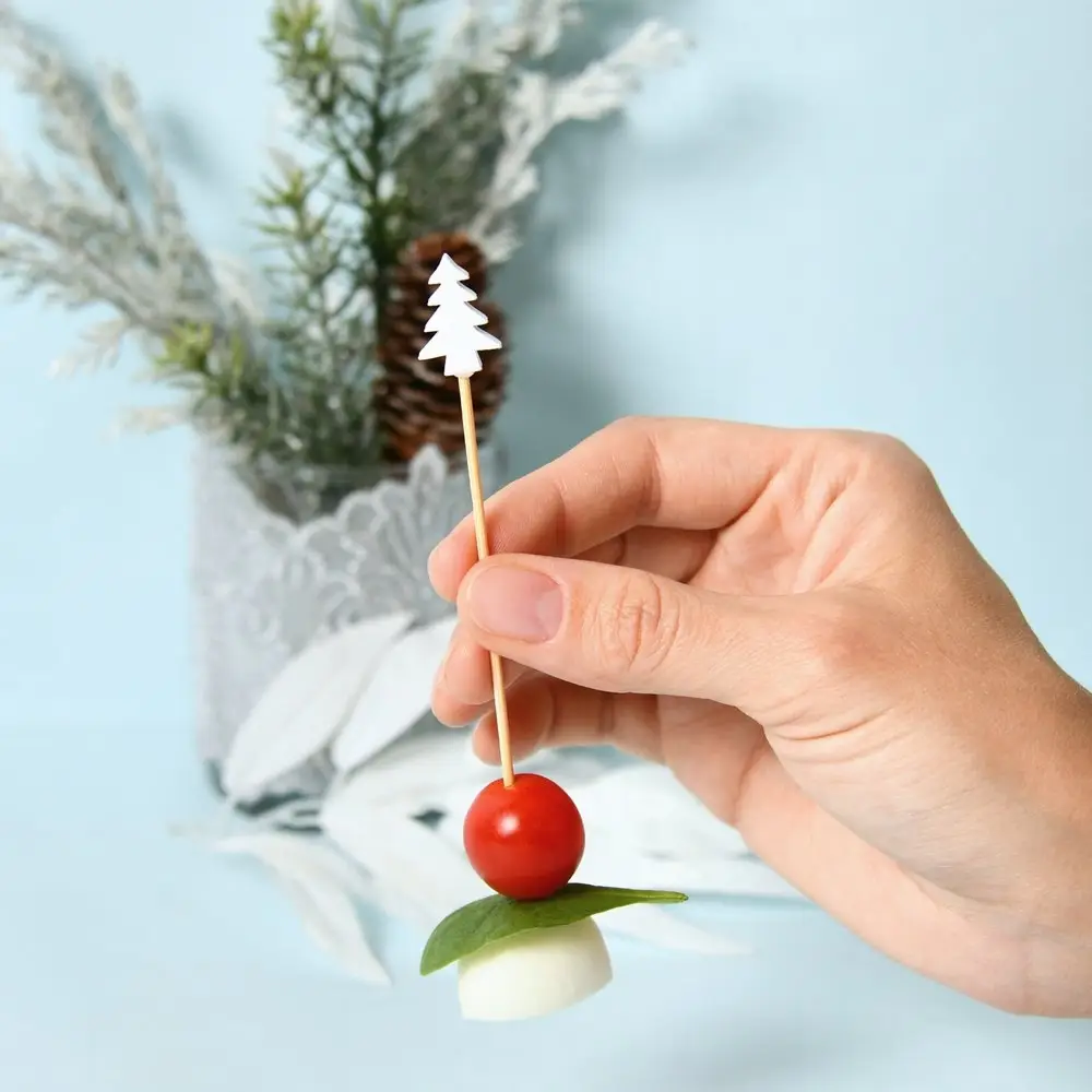 Шпажки для канапе Новогодняя ель 24 шт Шпажки для канапе Новогодняя ель 24 шт