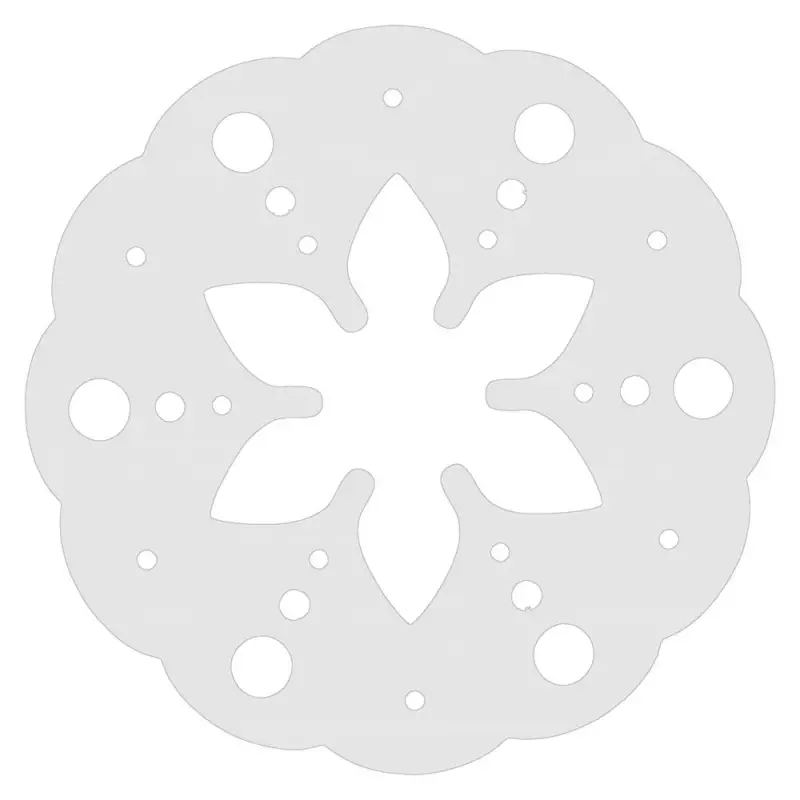 Трафареты для торта набор 6 шт диаметр 17,5 см Трафареты для торта набор 6 шт диаметр 17,5 см