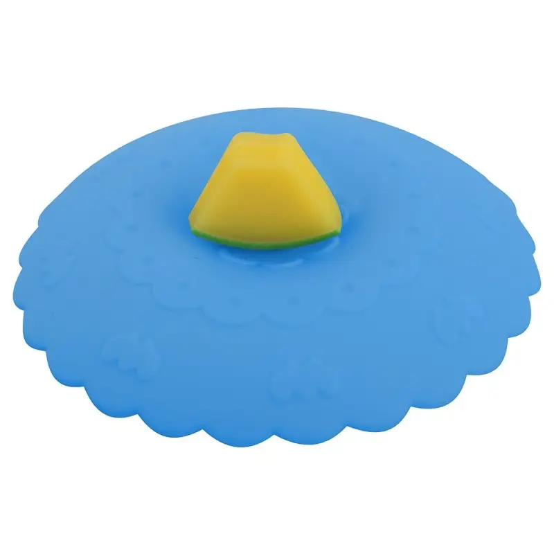 Силиконовая крышка присоска для чашек и банок Фруктовый ломтик (ассортимент) Силиконовая крышка присоска для чашек и банок Фруктовый ломтик (ассортимент)