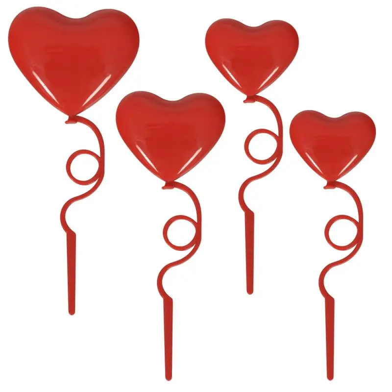 Топпер Сердечки 4шт Топпер Сердечки 4шт