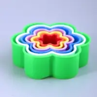 Форма для печенья, набор 6 шт "Цветок"