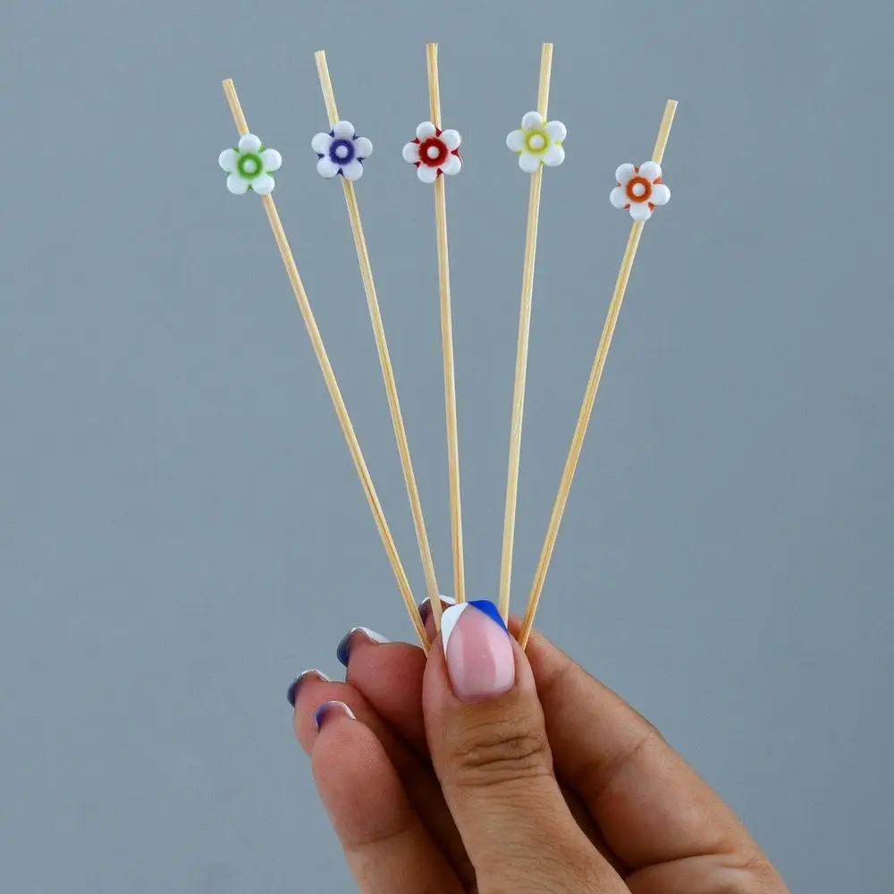 Шпажки для канапе Ромашки 24 шт