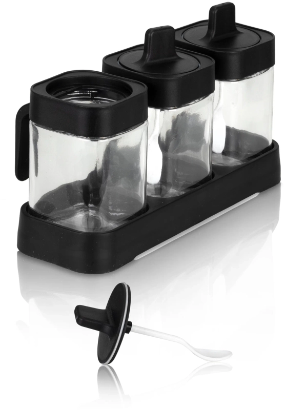 Контейнеры для специй с разделителями 3 шт Контейнеры для специй с разделителями 3 шт