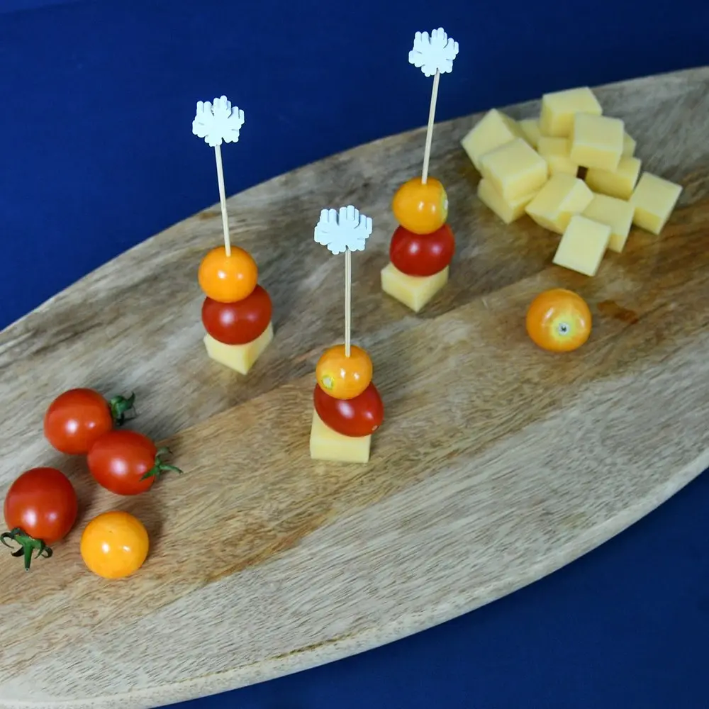 Шпажки для канапе Снежинки 24 шт Шпажки для канапе Снежинки 24 шт