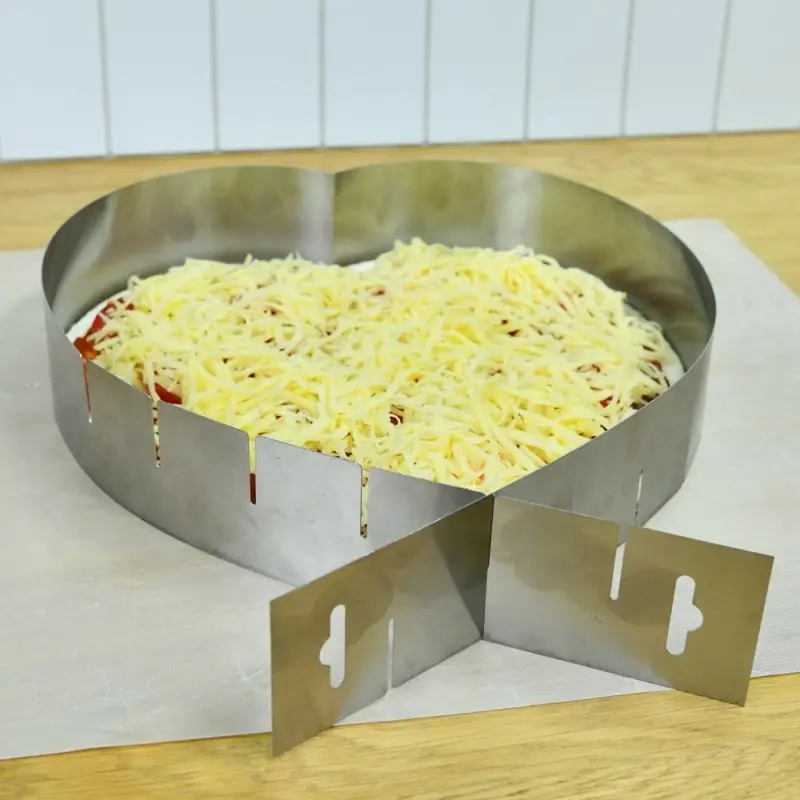 Кулинарная форма "Сердце" регулируемая