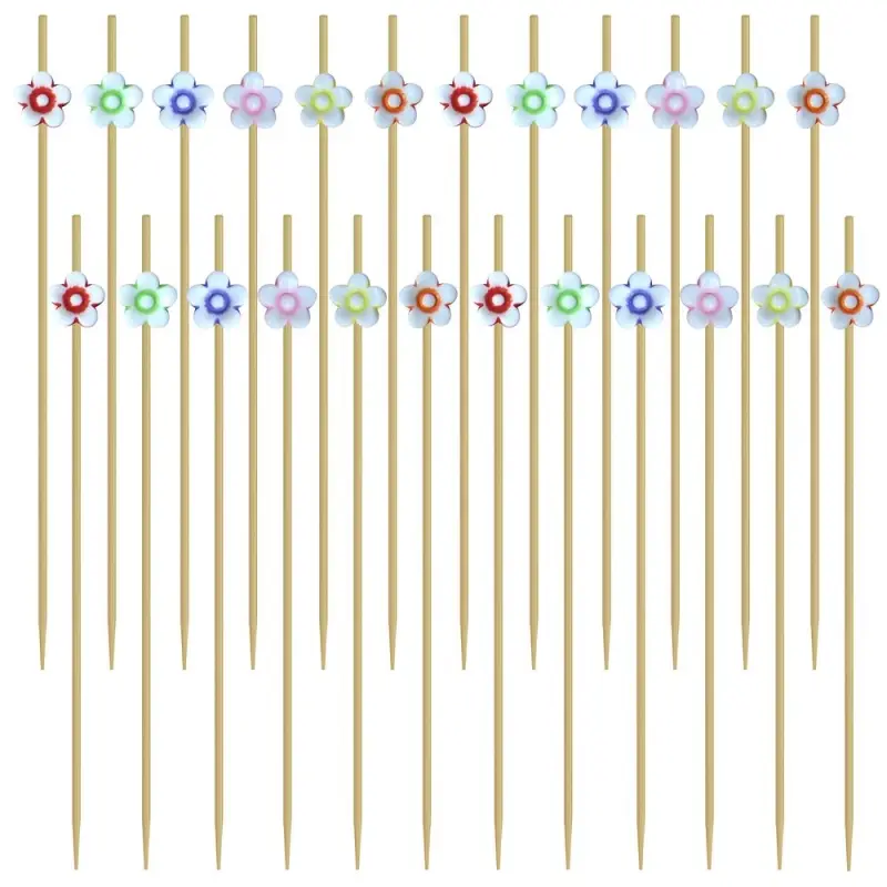 Шпажки для канапе Ромашки 24 шт Шпажки для канапе Ромашки 24 шт