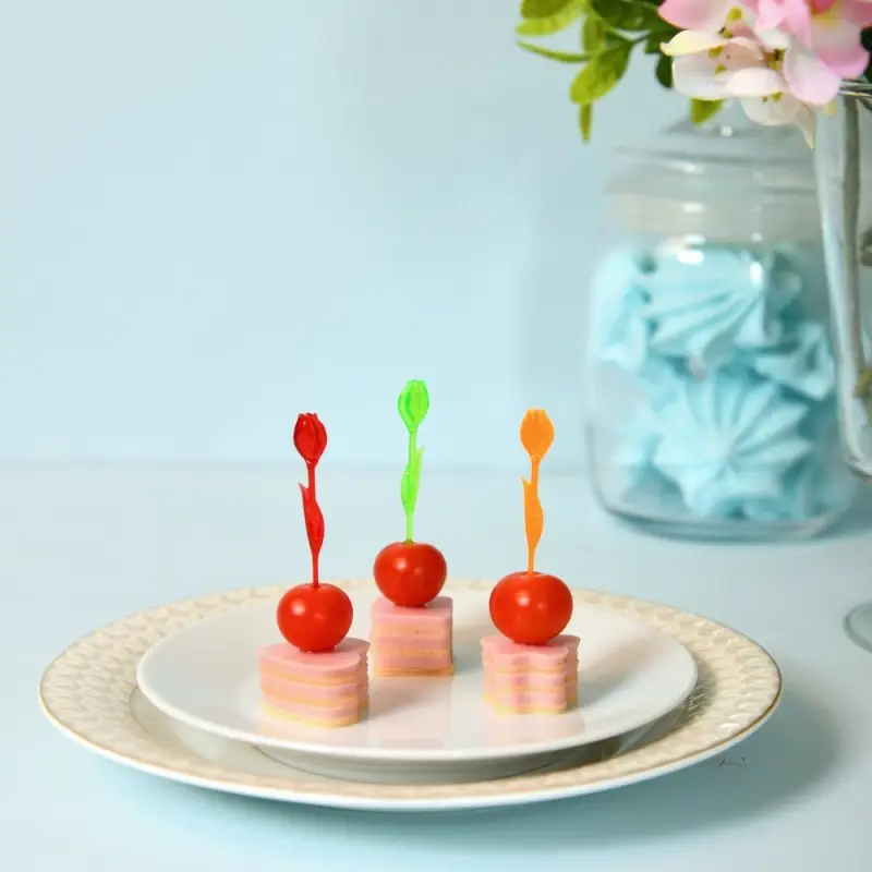 Шпажки для канапе Тюльпаны 20 шт Шпажки для канапе Тюльпаны 20 шт