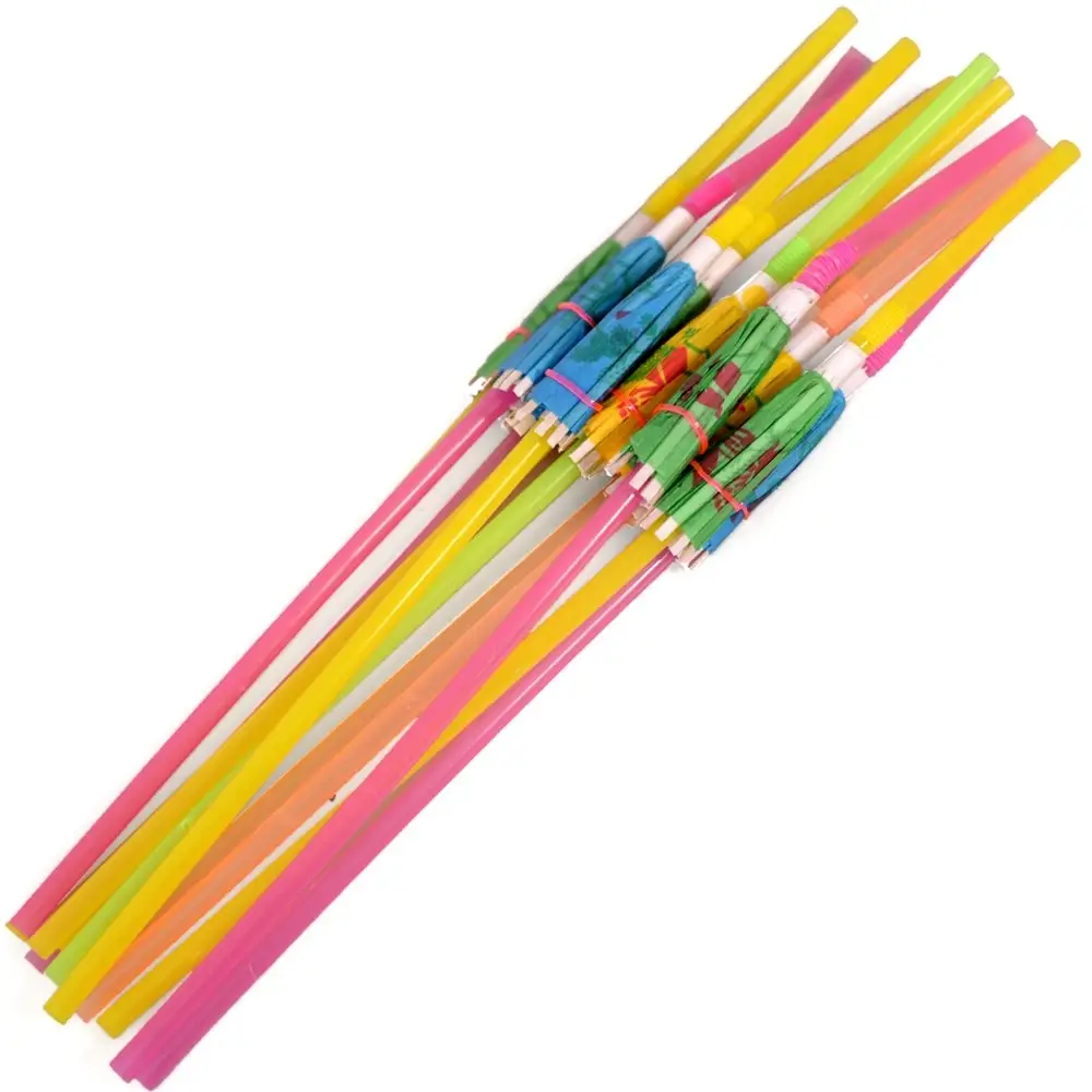 Трубочки для коктейля Зонтики 12шт Трубочки для коктейля Зонтики 12шт