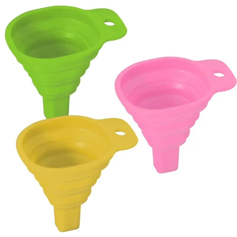 Воронка складная силиконовая 8х6,5х7 см (ассортимент) Воронка складная силиконовая 8х6,5х7 см (ассортимент)