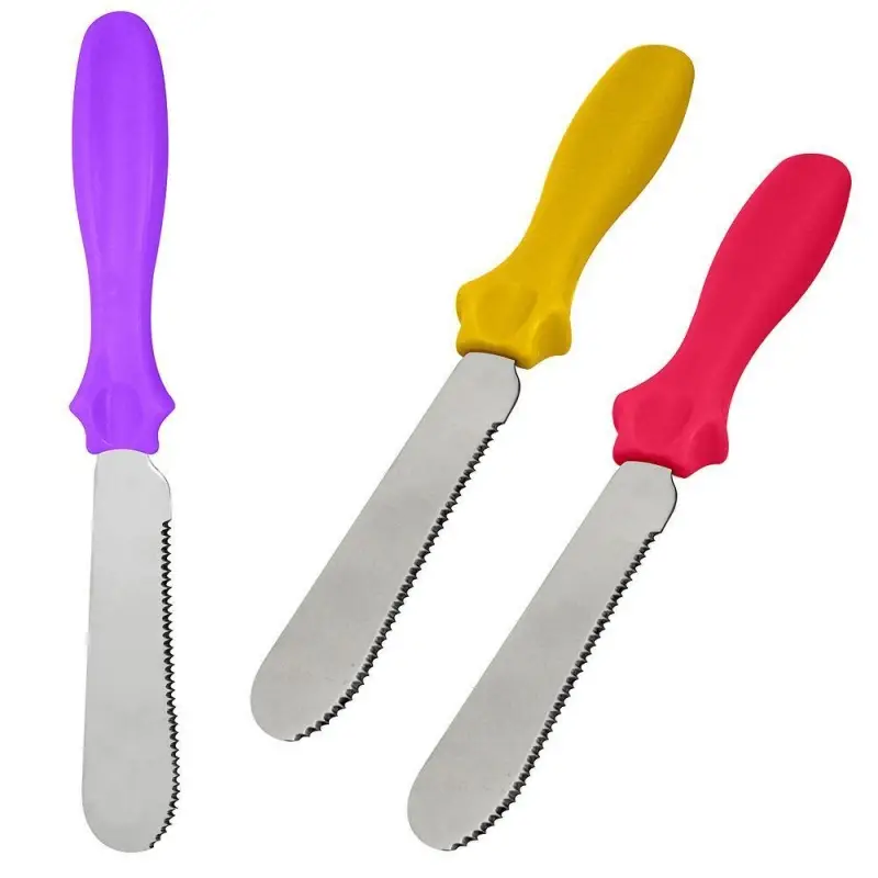 Шпатель кондитерский для торта 21 см (ассортимент)