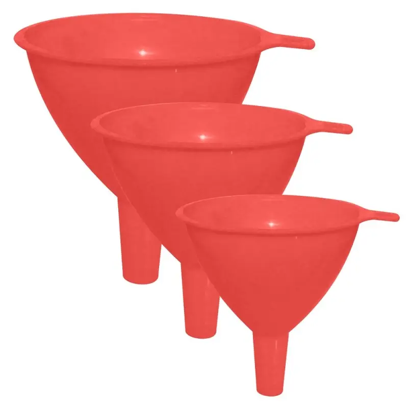 Воронки 3 шт диаметры 6,7,8 см (ассортимент) Воронки 3 шт диаметры 6,7,8 см (ассортимент)