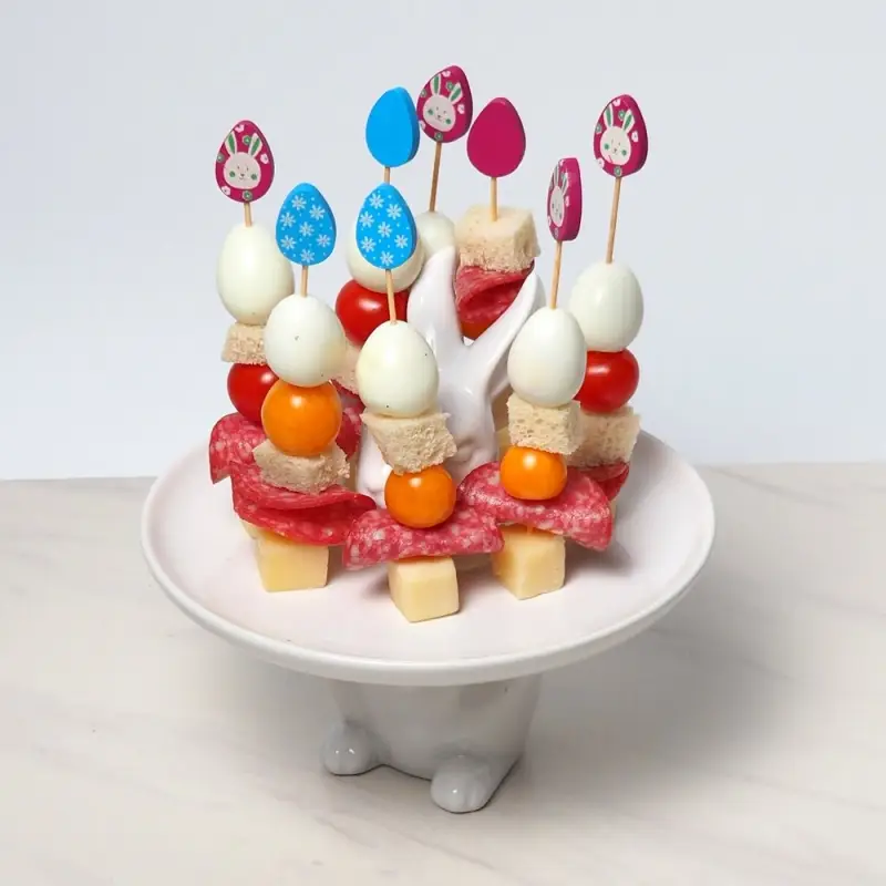 Шпажки для канапе Пасхальные яйца 24 шт Шпажки для канапе Пасхальные яйца 24 шт