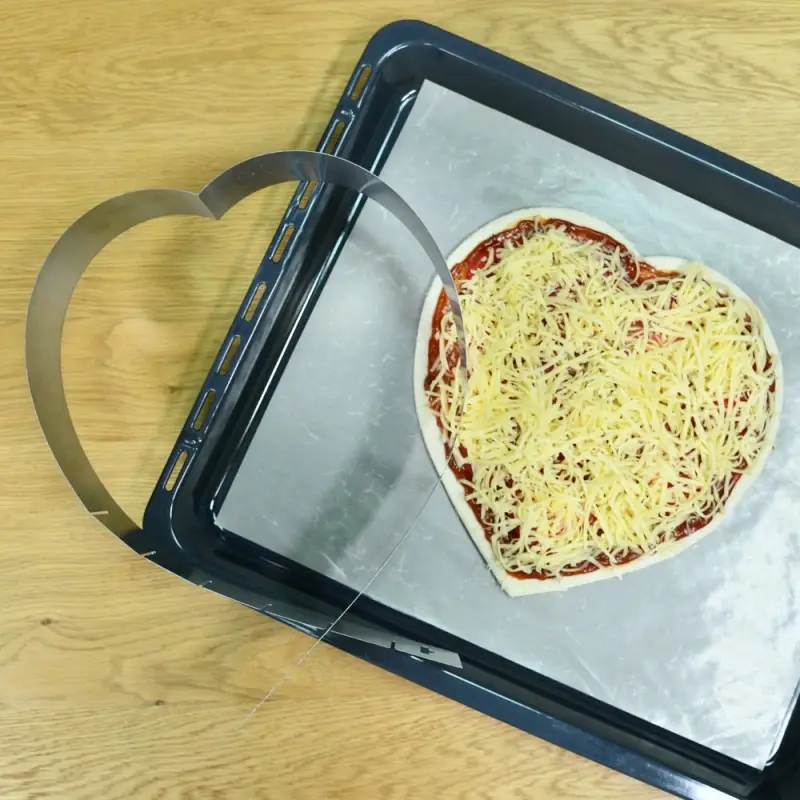 Кулинарная форма "Сердце" регулируемая