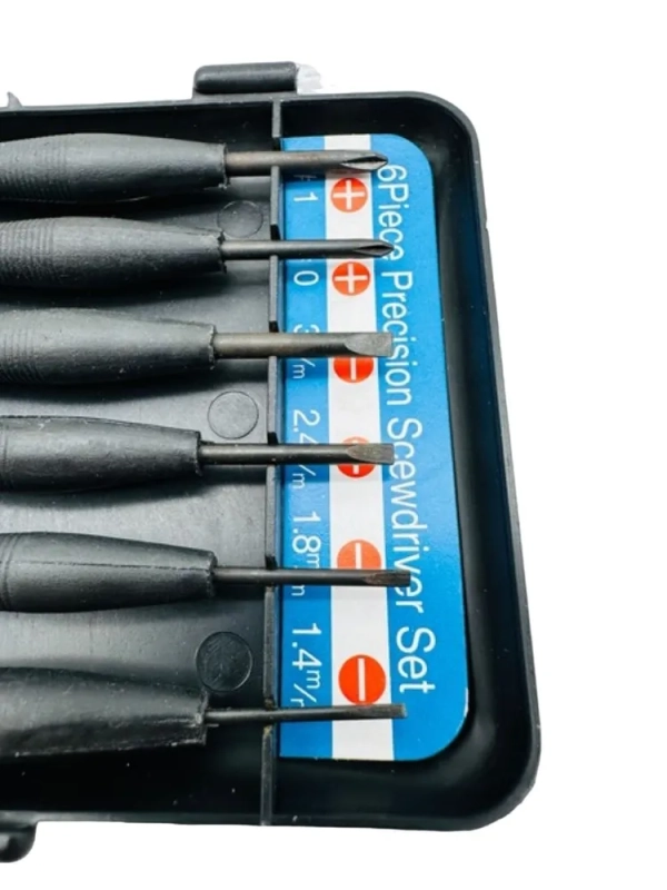 Набор отверток для точных работ 6 шт Набор отверток для точных работ 6 шт