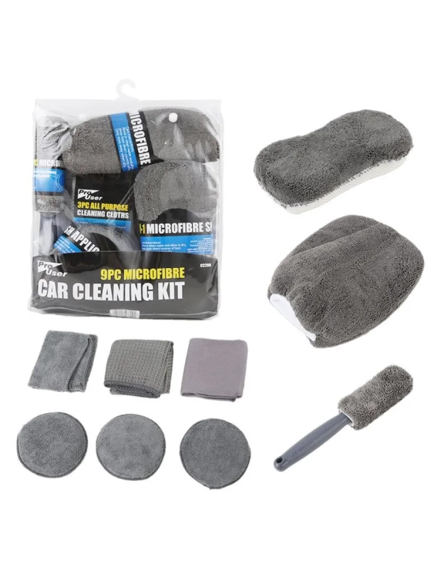 Набор для ухода за автомобилем 9шт Набор для ухода за автомобилем 9шт