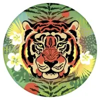 Подставка под горячее Ауф Тигр диаметр 20 см (ассортимент) Подставка под горячее Ауф Тигр диаметр 20 см (ассортимент)