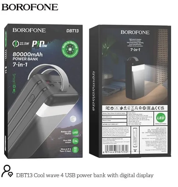 Повербанк Borofone DBT13 Повербанк Borofone DBT13