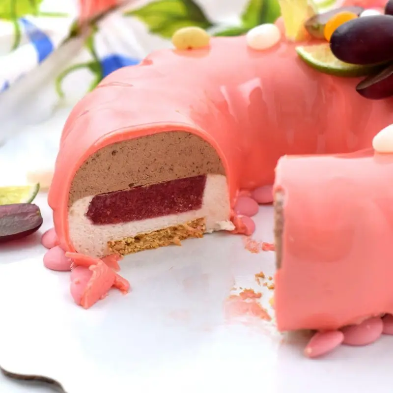 Силиконовая форма для муссовых тортов "Аппетитный кекс"