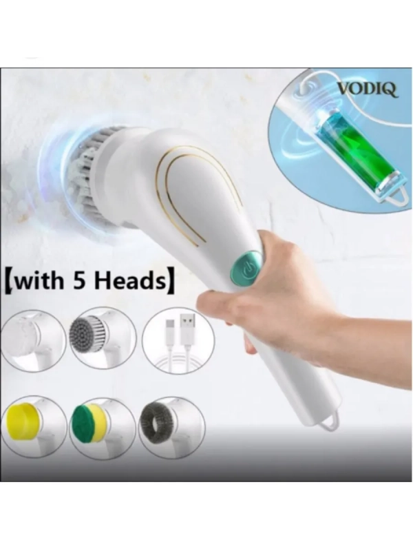 Многофункциональная электрическая щетка для чистки 5в1 Многофункциональная электрическая щетка для чистки 5в1