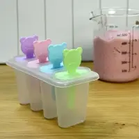 Формы для мороженого Мишки 4 ячейки Формы для мороженого Мишки 4 ячейки