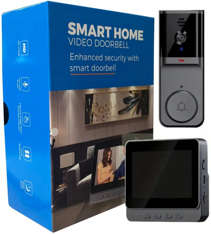 Видеодомофон дверной Doorbell M10 (цвет в ассортименте) Видеодомофон дверной Doorbell M10 (цвет в ассортименте)