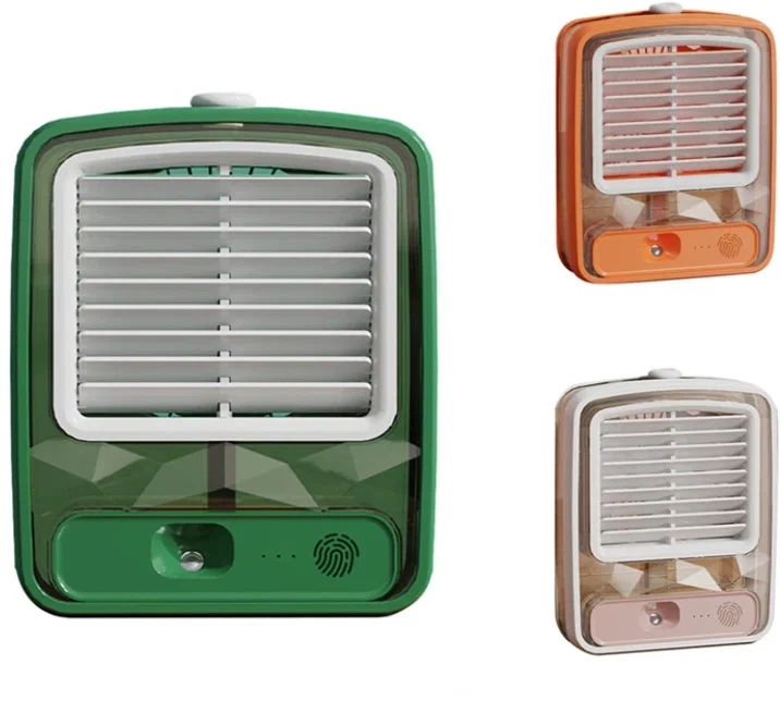 Портативный вентилятор-увлажнитель воздуха (цвет в ассортименте) Портативный вентилятор-увлажнитель воздуха (цвет в ассортименте)