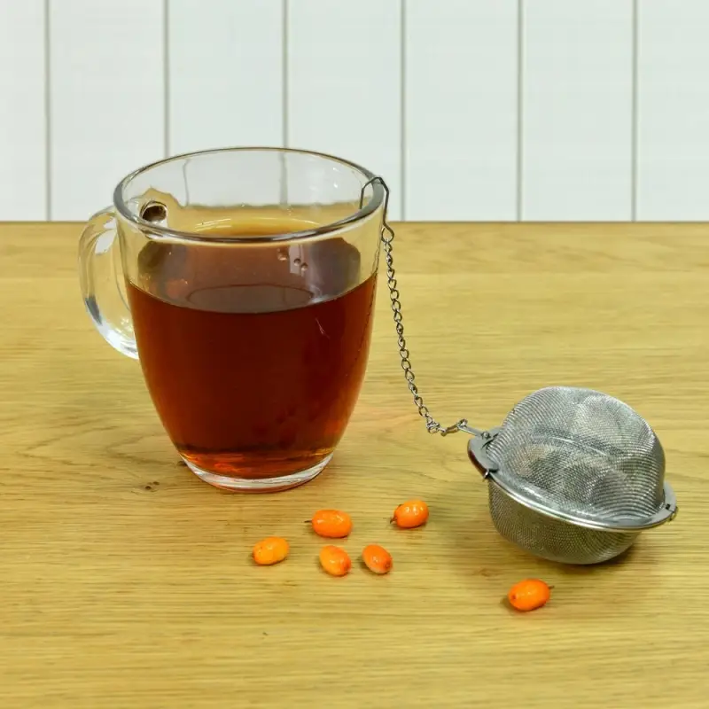 Контейнер для специй и заварки Шар диаметр 6,5 см Контейнер для специй и заварки Шар диаметр 6,5 см