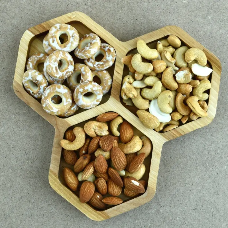 Менажница Соты 3 ячейки Менажница Соты 3 ячейки