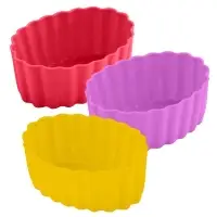 Силиконовые формы, набор 6 шт, "Овал"