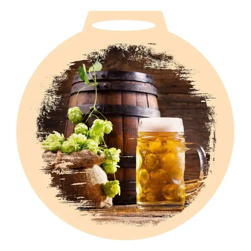 Доска разделочная Пивные традиции 26см Доска разделочная Пивные традиции 26см