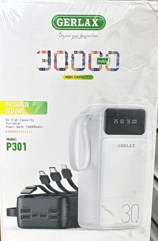 Повербанк Р301 30000mAh (цвет в ассортименте) Повербанк Р301 30000mAh (цвет в ассортименте)