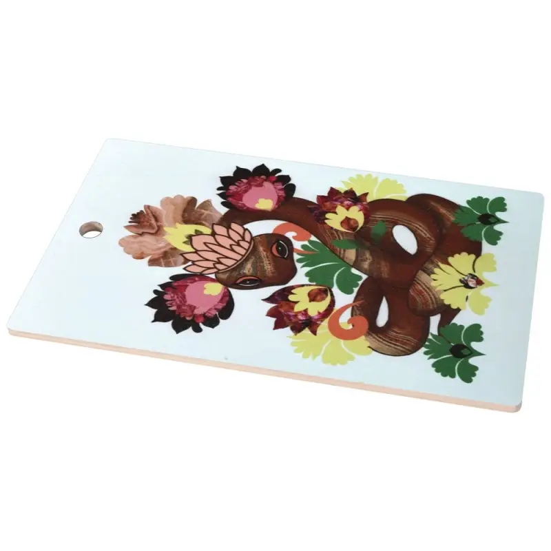 Доска разделочная Змейка Чародейка 29х17 см (ассортимент) Доска разделочная Змейка Чародейка 29х17 см (ассортимент)