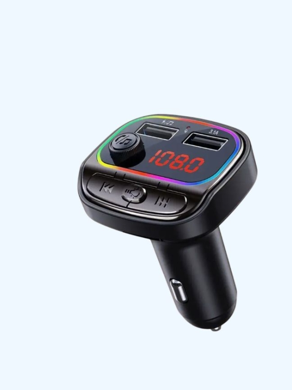 FM-трансмиттер с RGB подсветкой FM-трансмиттер с RGB подсветкой