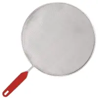 Сито плоское с ручкой Экран от брызг диаметр 24см Сито плоское с ручкой Экран от брызг диаметр 24см