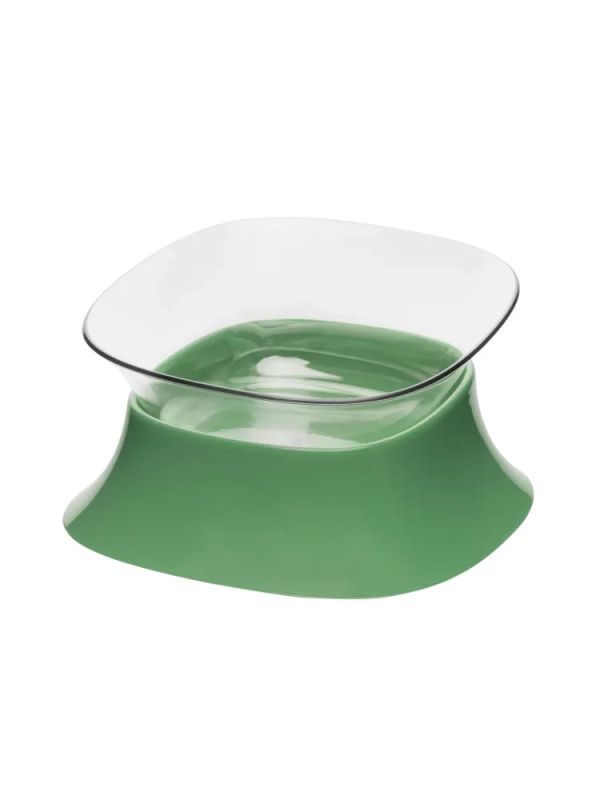 Миска на подставке зеленая Миска на подставке зеленая