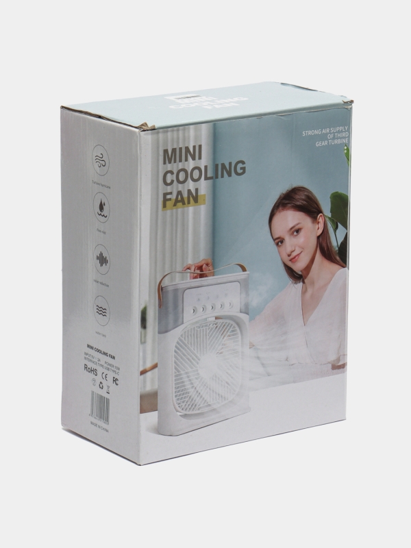 Настольный вентилятор-увлажнитель (цвет в ассортименте) Настольный вентилятор-увлажнитель (цвет в ассортименте)