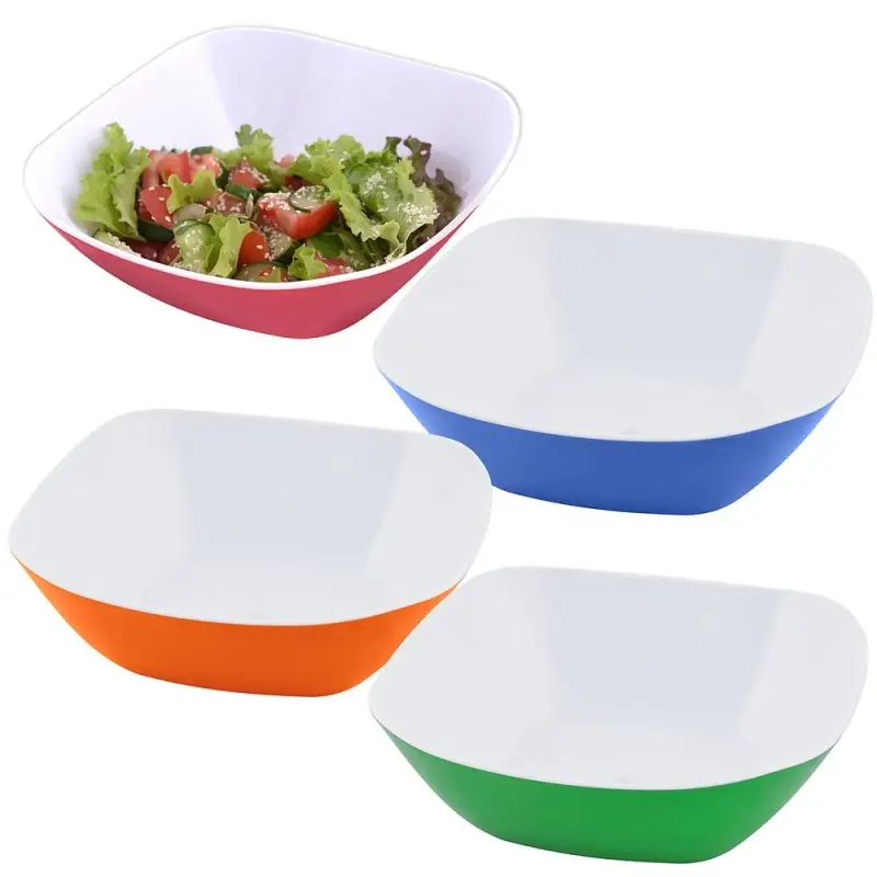 Салатник Квадро 1350мл (ассортимент) Салатник Квадро 1350мл (ассортимент)