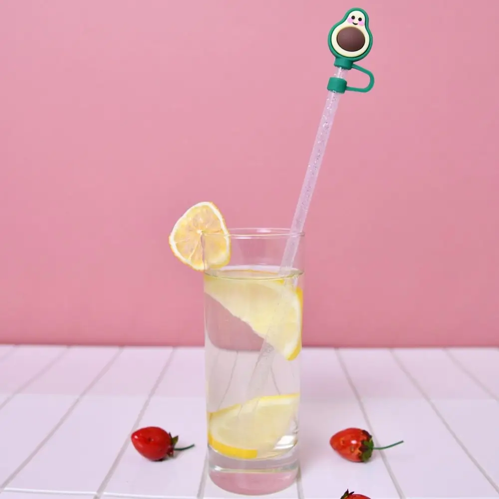 Колпачки для коктейльных трубочек Фруктик 4 шт Колпачки для коктейльных трубочек Фруктик 4 шт