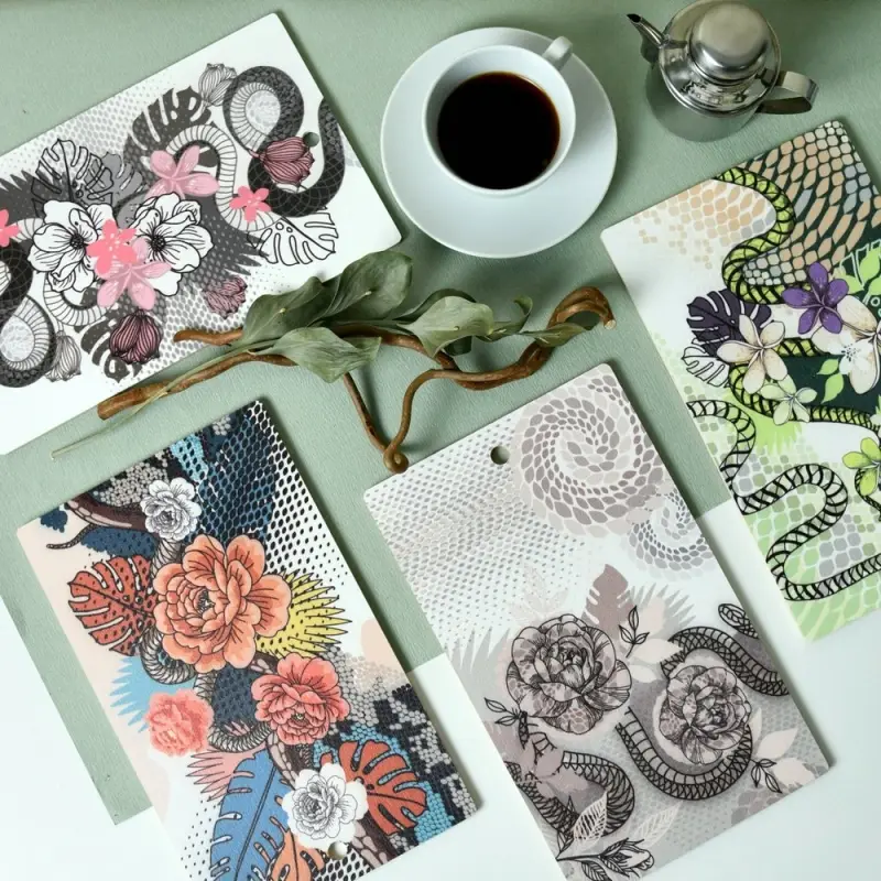 Доска разделочная Тайны джунглей 29х17 см (ассортимент) Доска разделочная Тайны джунглей 29х17 см (ассортимент)