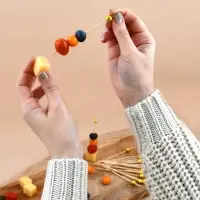 Шпажки для канапе Бусинки 24 шт